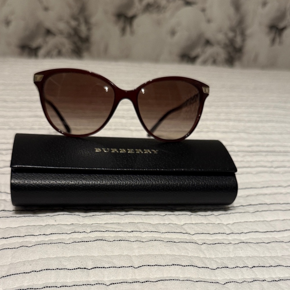 Burberry Women's Sunglasses in Rich Burgundy